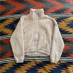 Vuori Dusty Pink Sherpa Jacket